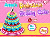 Annas Delicious Wedding Cake: Disney princess Frozen - Best Baby Games For Girls