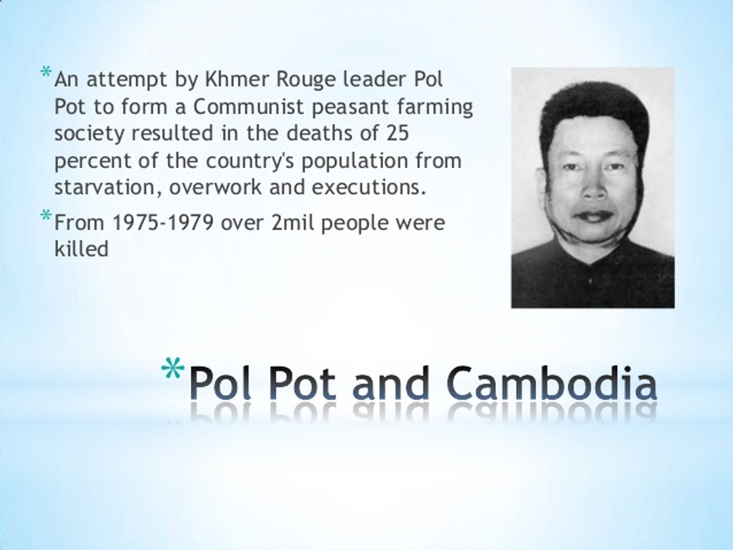 The Most Evil Men In History - Pol Pot (2002) - video Dailymotion