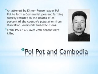 The Most Evil Men In History - Pol Pot (2002)