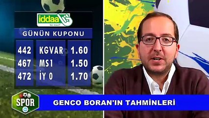 Günün kazandıracak iddaa tahminleri (Çarşamba