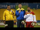Men's shot put F12 | Victory Ceremony |  2015 IPC Athletics World Championships Doha