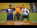 Men's 200m T54 | Victory Ceremony |  2015 IPC Athletics World Championships Doha