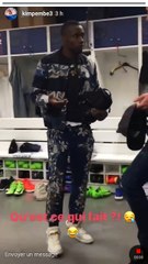 Le coup de pression de Matuidi à Draxler