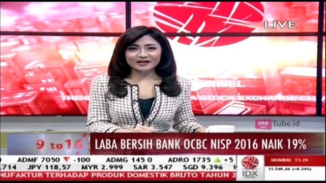 Laba Bersih Bank OCBC NISP Capai Rp1,8 Triliun