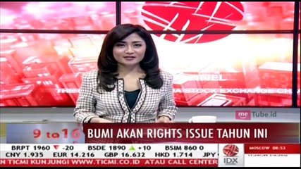 BUMI Akan Gelar Right Issue