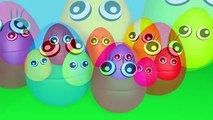 3D Surprise Toy Eggs Learn Colors | Christmas Songs Xmas Nursery Rhymes Surprise Eggs Animation!