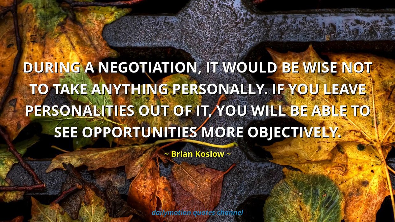 Brian Koslow Quotes