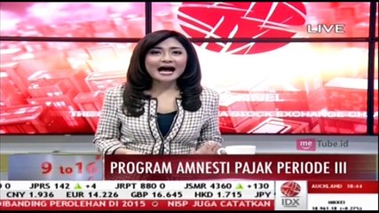 Amnesti Pajak Masuki Periode Terakhir