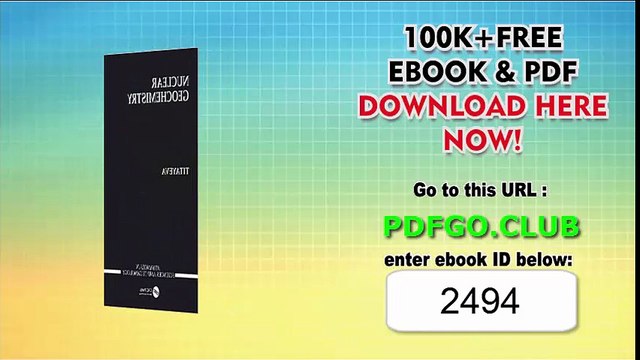 Nuclear Geochemistry (Advances in Science and Technology in the USSR) 0th Edition