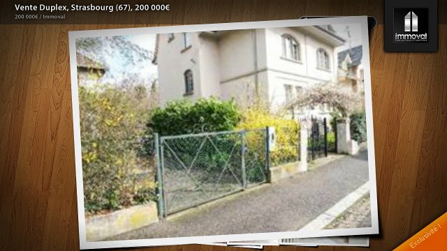 Vente Duplex, Strasbourg (67), 200 000€