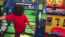 Chuck E Cheese Family Fun Indoor Games and Activities for Kids Children Play Area Ryan ToysReview