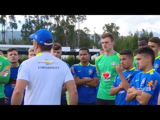 Seleção Sub-20 pronta para enfrentar a Argentina