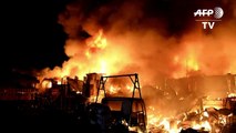 Fire engulfs Philippine slum, thousands homeless