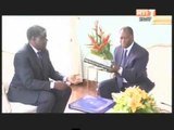 Le Président Ouattara a accordé une audience au gouverneur du district d'Abidjan Beugré Mambé