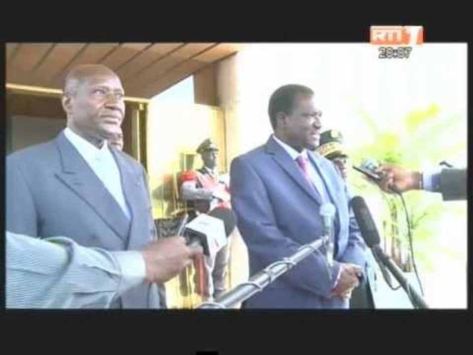Le Président Ouattara a reçu Désiré Kadre, le Président de la Commission de la CEDEAO