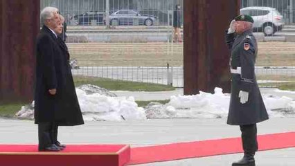 Merkel recibe a Tabaré Vázquez en Berlín