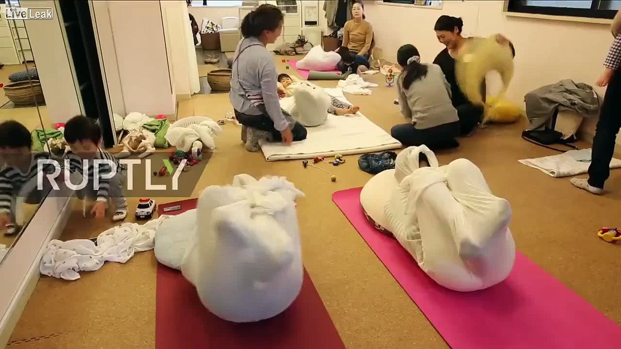 Les Japonais s'emmaillotent contre le stress