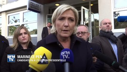 Affaire Théo: "Inadmissible de clouer au pilori des policiers" avant l’enquête, dit Marine Le Pen