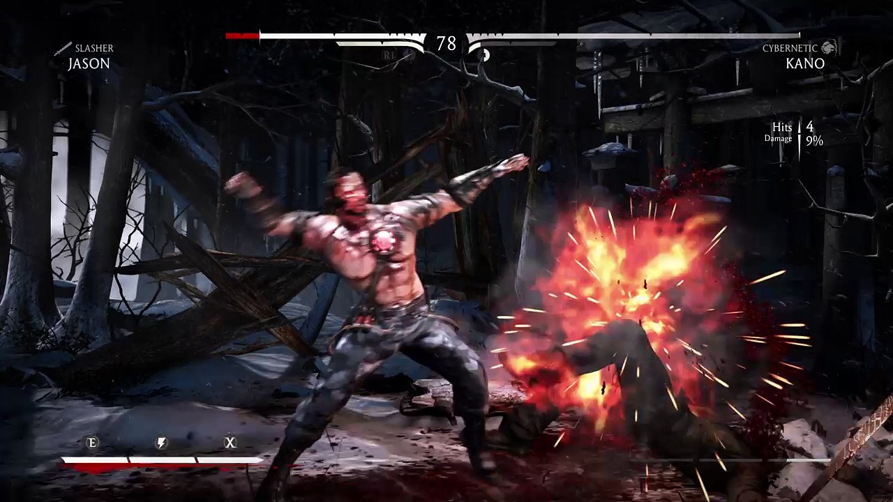 mortal kombat xl jason voorhees vs - ps4 - mortal kombat xl - jason voorhees vs leatherface