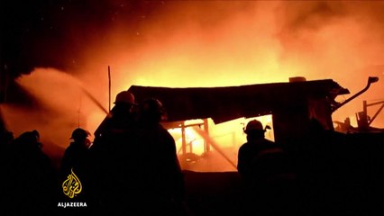 Manila: Thousands left homeless as fire ravages slum