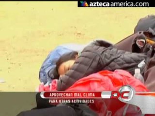 Mundial de Parapente sin aire / Deporte Caliente