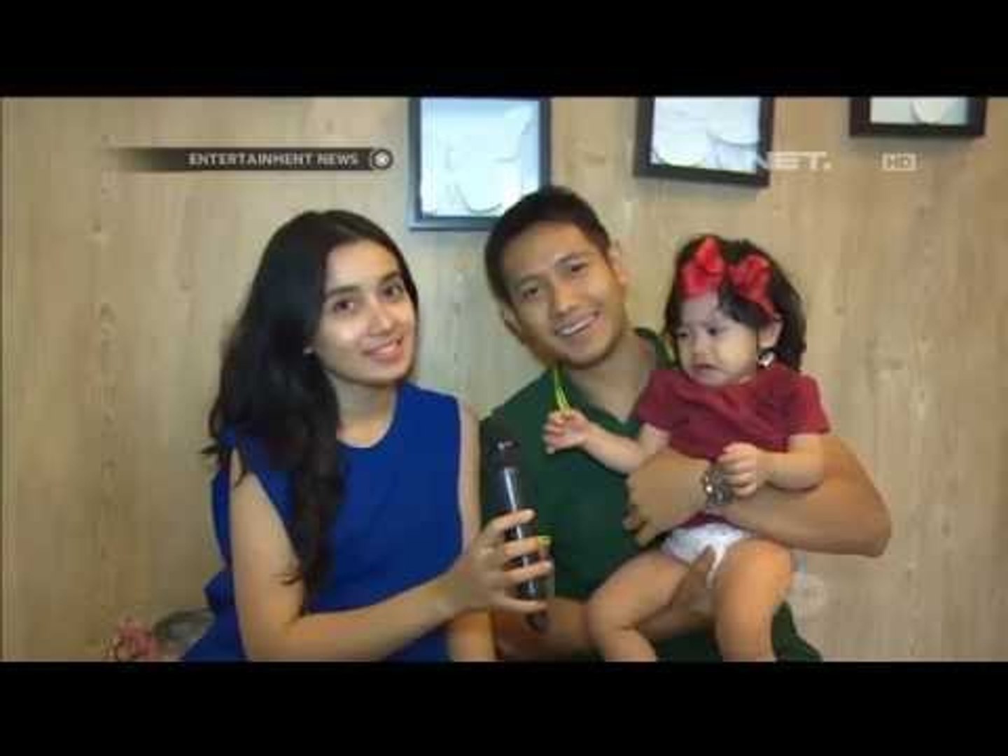 Lian Firman dan keluarga fitting baju lebaran