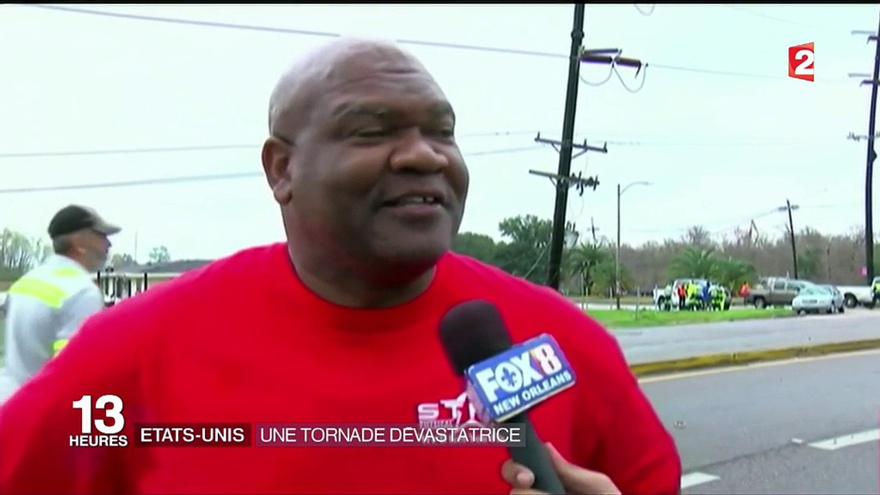 États-Unis : une tornade dévastatrice en Louisiane