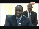 Assemblee Nationale: Le Président Guillaume Soro a ouvert la première reunion du bureau