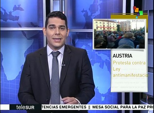 Austria: rechazan la iniciativa de cambiar la Ley de Manifestaciones