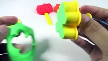 Learn Colors Play Doh Hello Kitty Pine Rabbit Molds Fun & Creative for Kids Rhymes