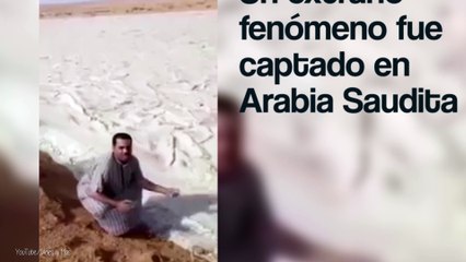 Río de arena en Arabia Saudita