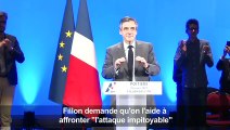 Fillon demande qu'on l'aide à affronter 