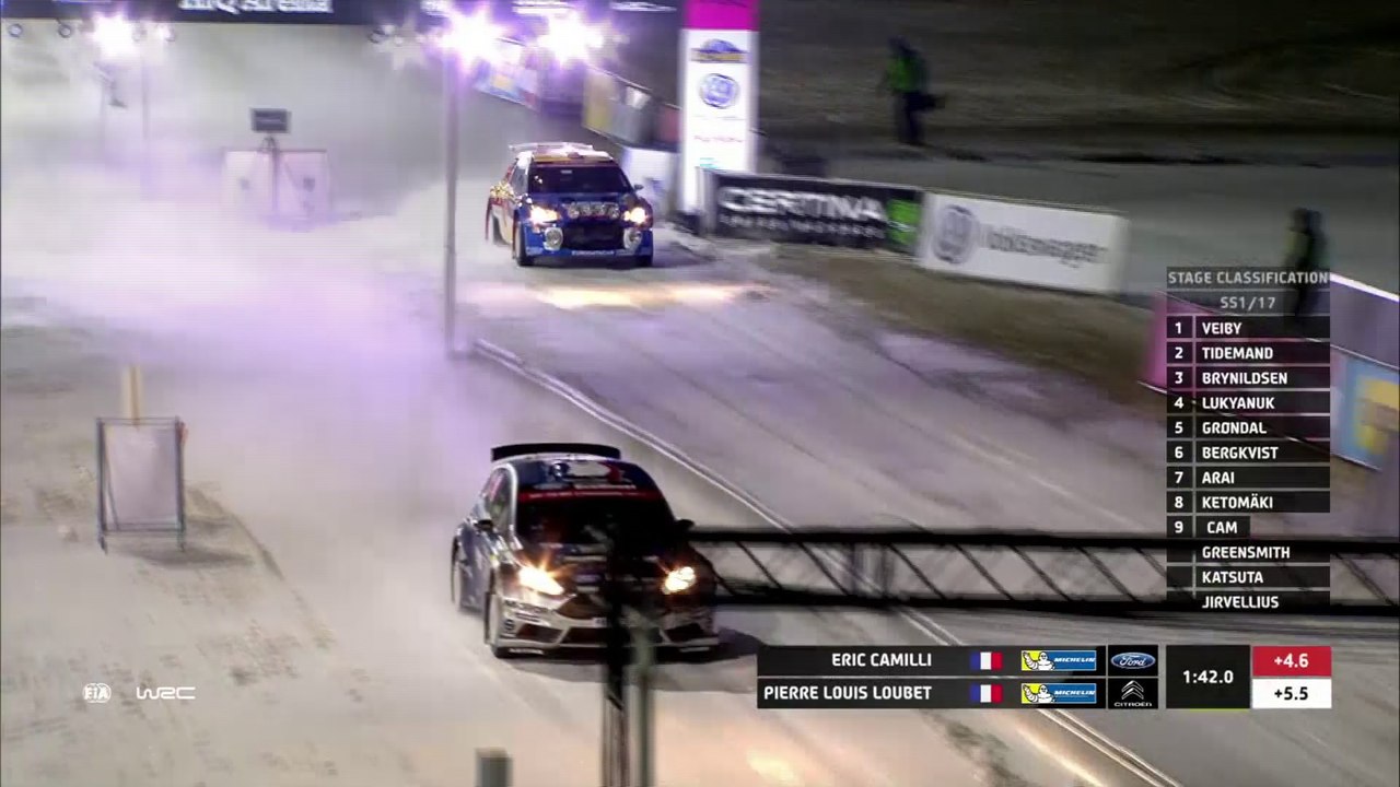 Rallye - WRC : Jari-Matti Latvala prend la tête du Rallye de Suède (ES1)