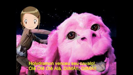 Minha reação quando soube que Holydramon seria a mega de Tailmon em Adventure tri-