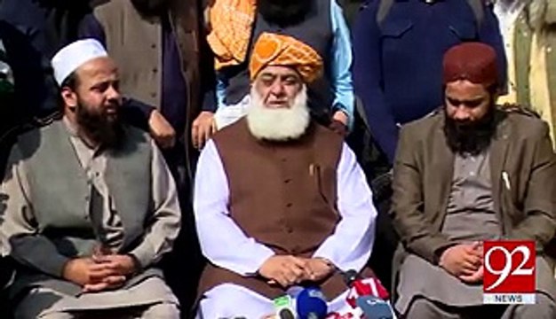 Soft Criticism of Molana Fazal ur Rehman on Imran Khan - Video Dailymotion