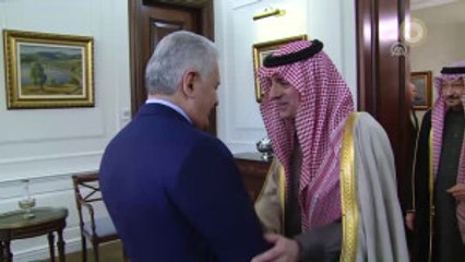 Başbakan Yıldırım, Suudi Arabistan Dışişleri Bakanı El-Cubeyr Ile Görüştü