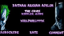 Batman Arkham Asylum - The Caves [Riddler Guide]