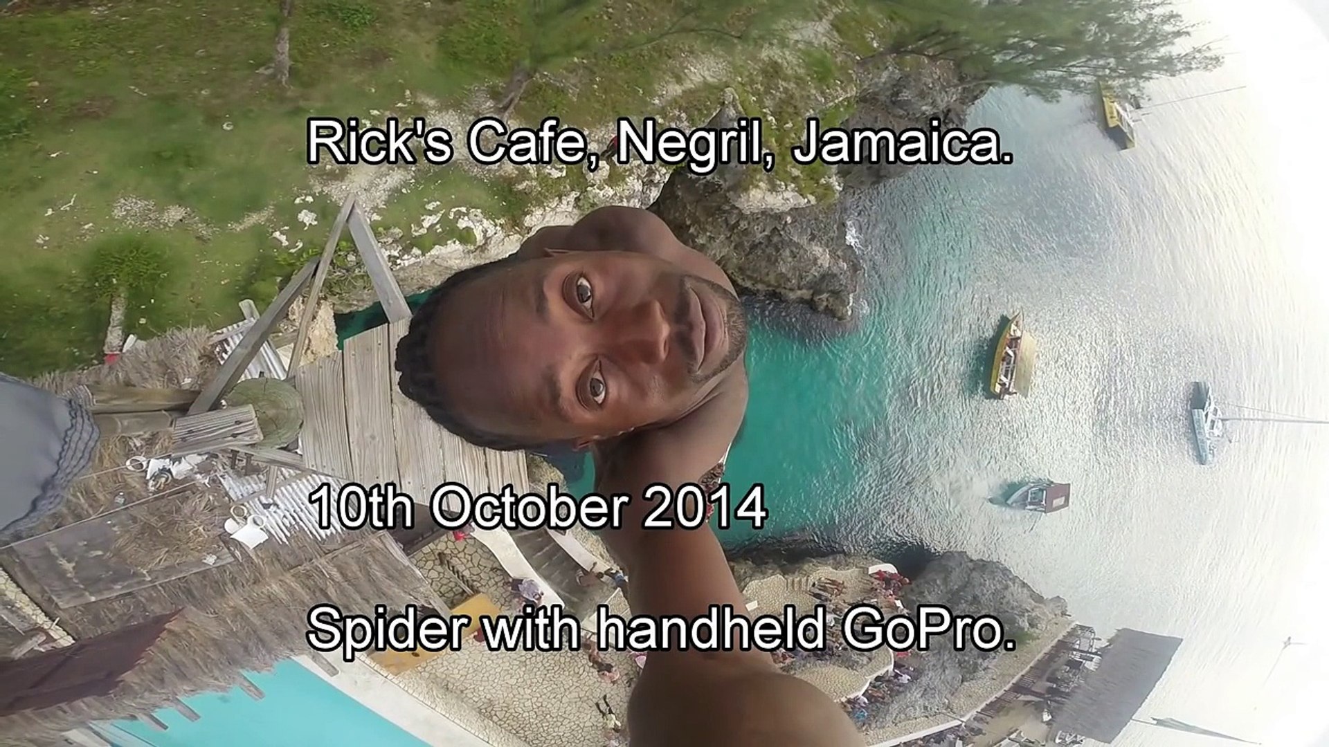 ⁣Cliff Diving at Rick's Cafe, Negril, Jamaica