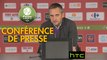 Conférence de presse Gazélec FC Ajaccio - Stade de Reims (1-1) : Jean-Luc VANNUCHI (GFCA) - Michel DER ZAKARIAN (REIMS) - 2016/2017
