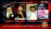 Heated exchange of words between PPP's Shazia Marri and MQM's Azizabadi