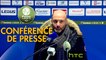 Conférence de presse FC Sochaux-Montbéliard - AJ Auxerre (0-1) : Albert CARTIER (FCSM) - Cédric DAURY (AJA) - 2016/2017