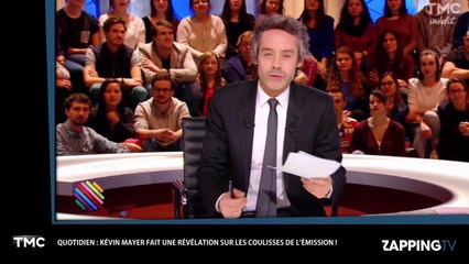 Yann Barthès gêné par les révélations d’un invité sur Quotidien