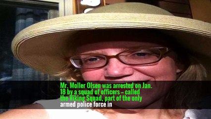 Mr. Moller Olsen was arrested on Jan. 18 by a squad of officers — called the Viking Squad, part of the only armed police force in