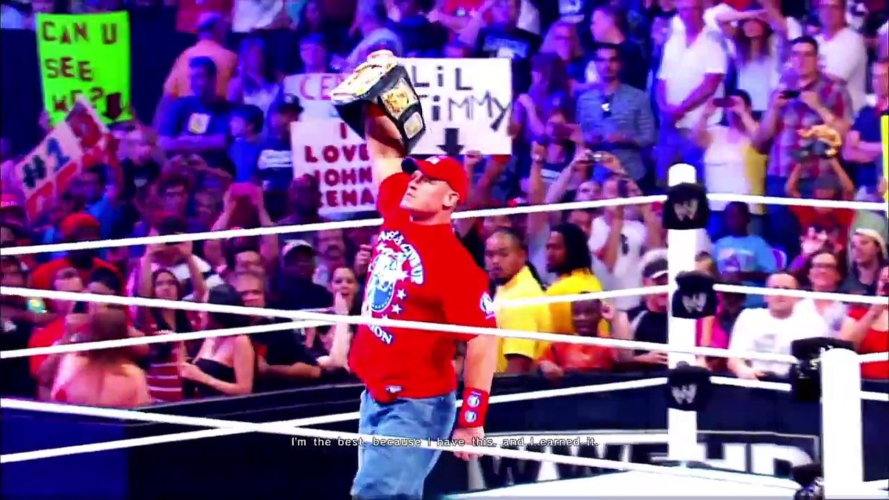 WWE2K15 2K Showcase Intro Video (PS4 Next Gen)