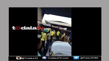 Al menos tres heridos deja incidente entre chofer y agentes AMET en la Duarte- InformativosTA-Video