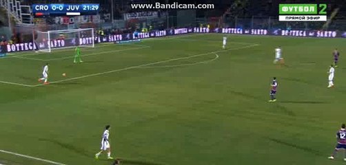 Sami Khedira Big Miss - Crotone vs Juventus - Serie A - 08/02/2017 HD