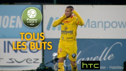 Tous les buts de la 24ème journée - Domino's Ligue 2 / 2016-17