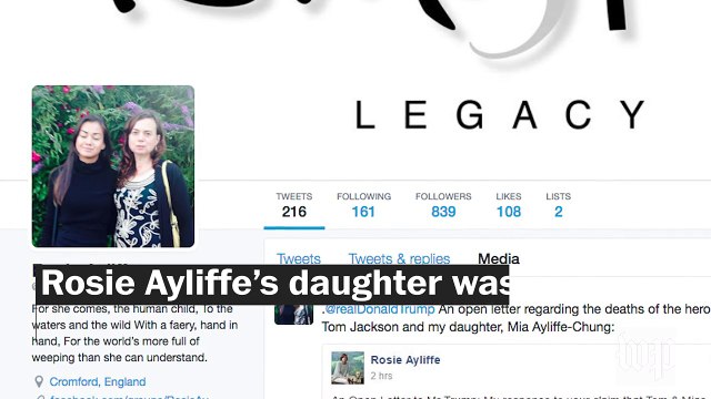 Murder victims' parents angered by Trump’s false terror claims