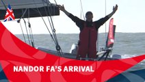 D94 : Nandor Fa's arrival / Vendee Globe