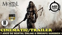 MORTAL ONLINE - CINEMATIC/TRAILER DO MMORPG SANDBOX FULL LOOT - 7 ANOS ONLINE !!!